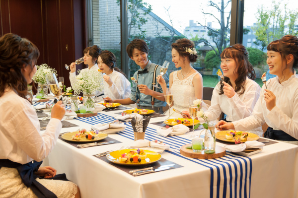 新潟市結婚式場ブライダルステージデュオ　会食